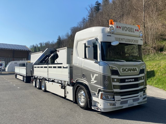 Vogel Kran Transporte