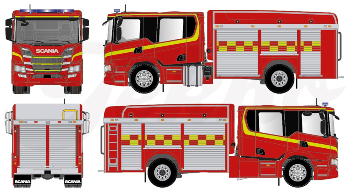 Firetruck Scania